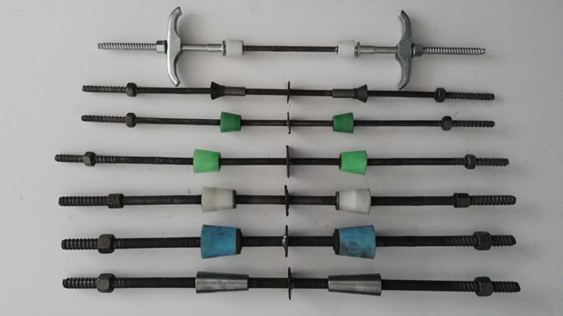 地下室安裝止水螺桿的施工注意事項(圖1) 止水螺桿